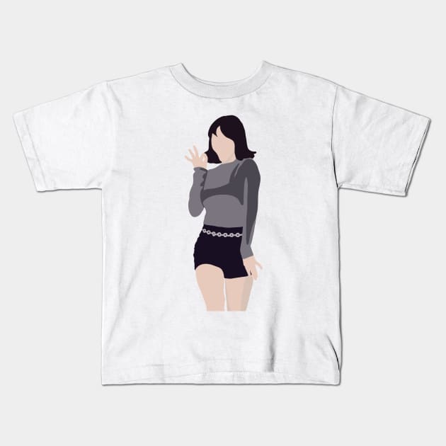 TWICE Jihyo Kids T-Shirt by PsykoShipper